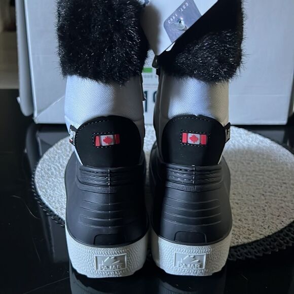 NEW- PAJAR Opal Nylon Waterproof Winter Snow Boots 6 - Picture 7 of 11